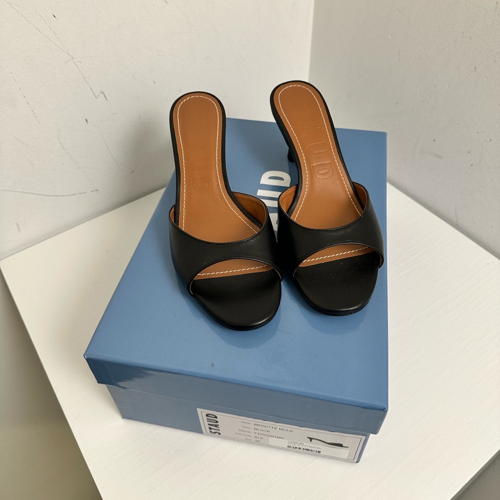 STAUD Brigitte Mule Black